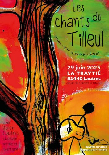 Affiche sous le Tilleul - La Traytié (juin 2025)